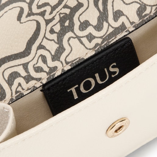 Portemonnaie TOUS Kaos Mini Evolution mit Lasche in Beige