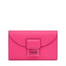 Fuchsia-colored TOUS Sylvia Flap Wallet