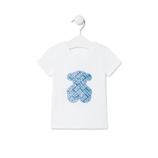 Samarreta de platja Logo blau