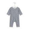 Babygrow com folhos Space Cinzento