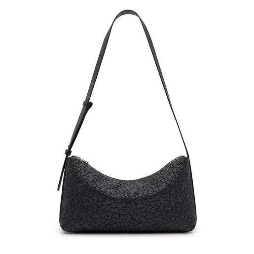 Sac à bandoulière noir TOUS Puffy Bear