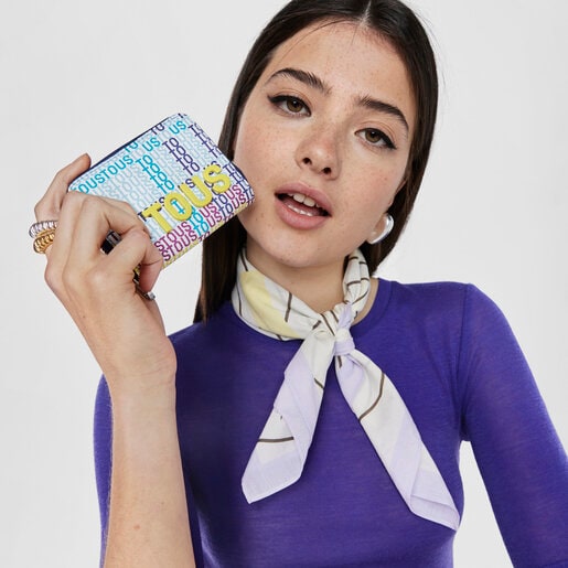 Monedero azul marino TOUS Cecilia