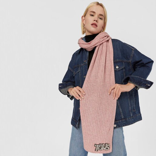 وشاح Cuarzo باللون الوردي