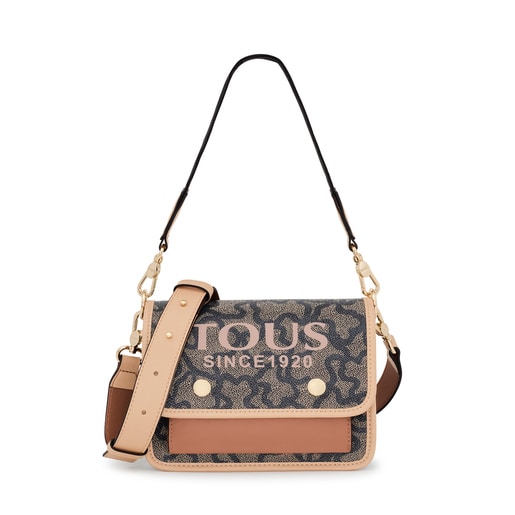 Medium black Audree Kaos Icon crossbody bag