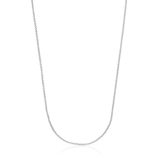 Stříbrný obojkový náhrdelník o délce 60 cm z kolekce TOUS Basics