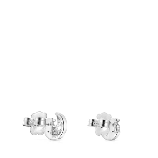 Nocturne Silver Earrings | TOUS