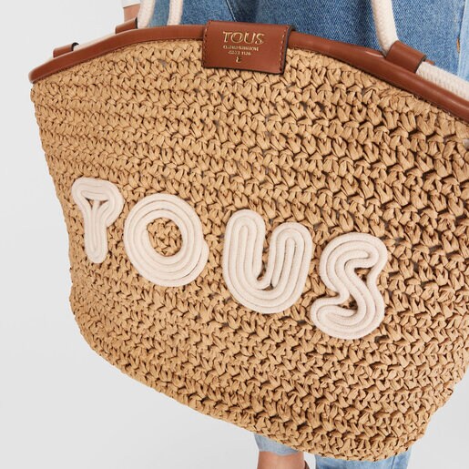 トートバッグ  Craft    L  ブラウン