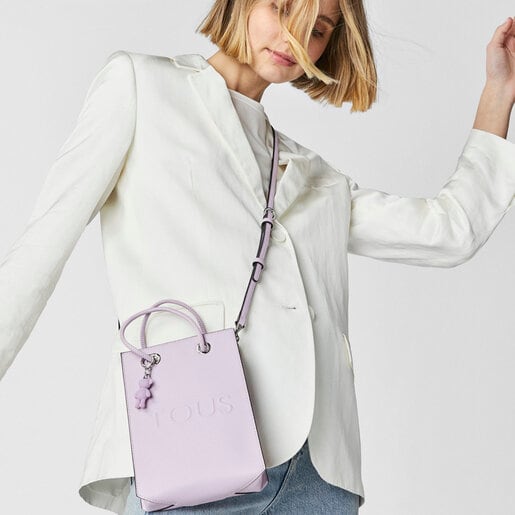 תיק יד TOUS Funny בגודל מיני בצבע סגלגל