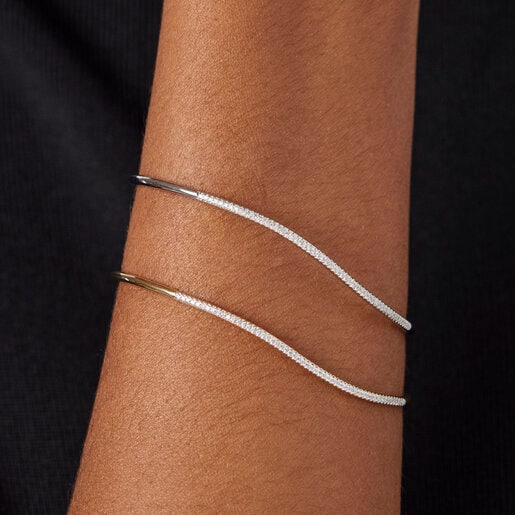 Gold Hav Bracelet with diamonds