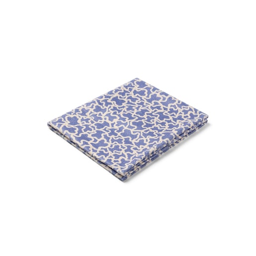 Toalla de playa niña Glit lila