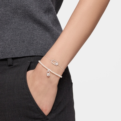 Pulsera cadena de plata Camille