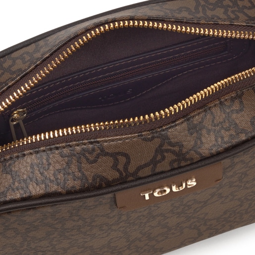 Tous Kaos Mini Brown Crossbody Bag, latest offers on Tous Moda