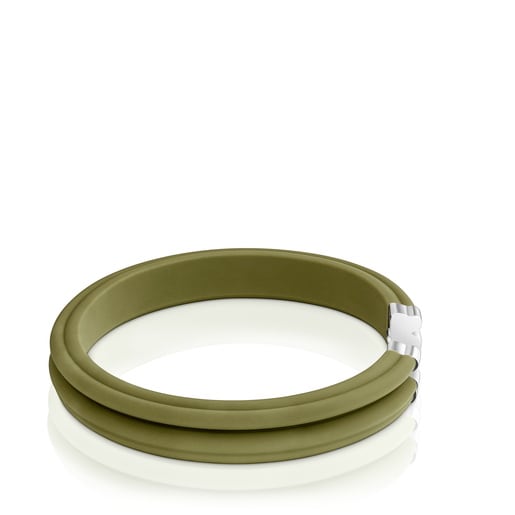 Green steel Bangle TOUS Man