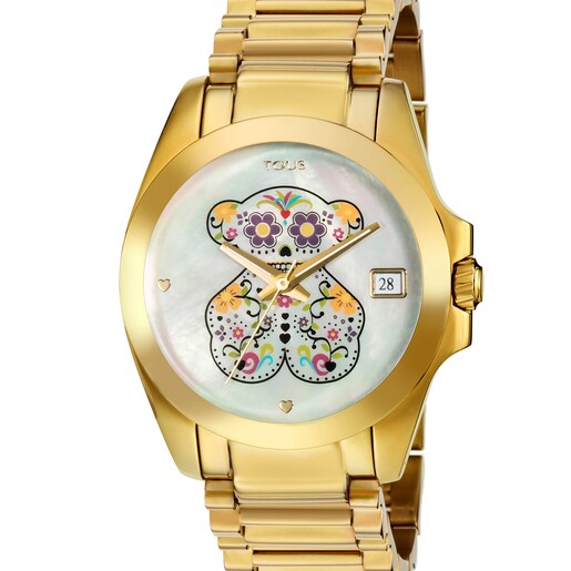 Montre Drive Sugar en Acier IP doré