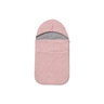 Universal-fit baby footmuff in Mini pink