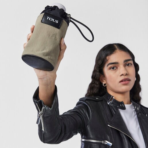 Funda para botella caqui TOUS Empire Cotton
