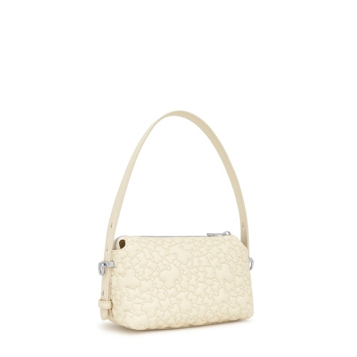 Beige Minibag TOUS Puffy Bear