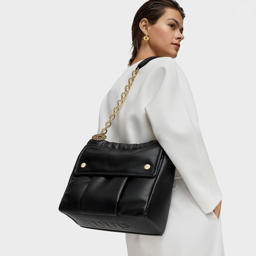 Medium black Shoulder bag TOUS Jane