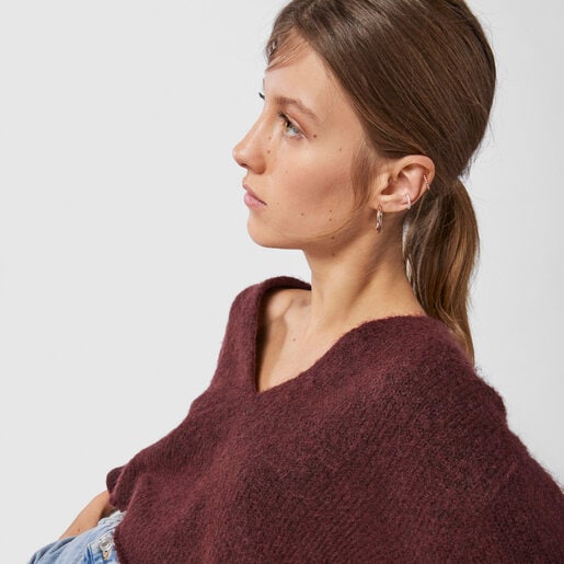 Pack Earcuff Braid de Plata y Plata baño de oro rosa 18 kt sobre plata