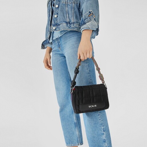 תיק צד TOUS Empire Padded קטן בצבע שחור