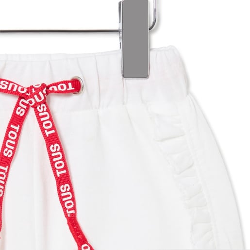Short de niña Casual blanco