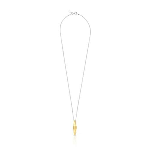 Silver and silver vermeil Lure Necklace | TOUS