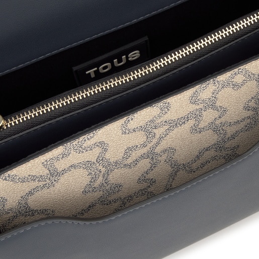 Sac à bandoulière Audree taupe moyen Kaos Icon