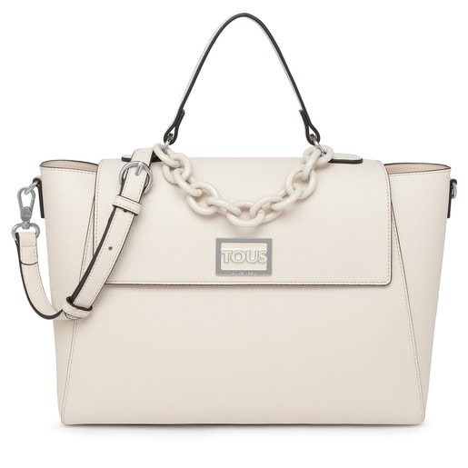 Large beige TOUS Funny City bag