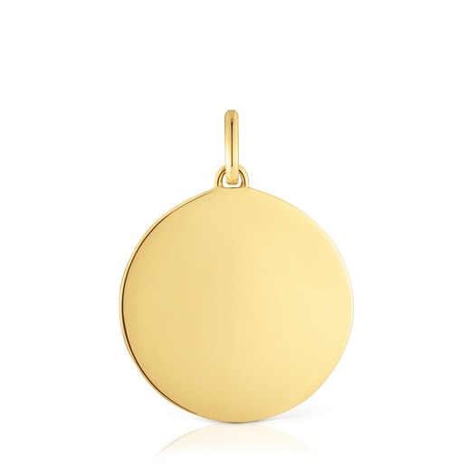 قلادة ميدالية من الفضة المطلية بالذهب عيار 18 مرصّعة بالأحجار الكريمة من تشكيلة Daisy