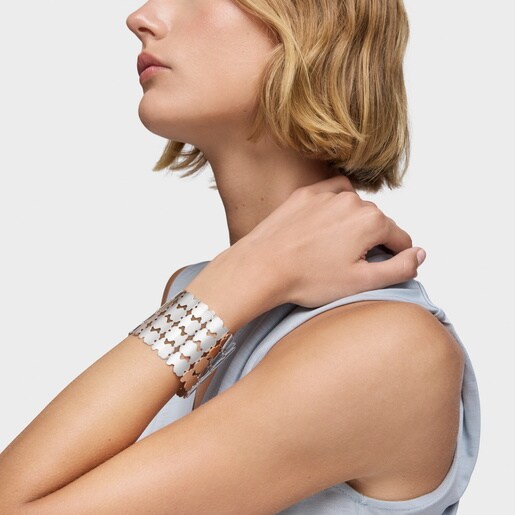 Pulsera esclava de plata TOUS Sweet 40s