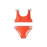 Bikini de niña Logo naranja