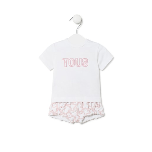 Baby outfit in Kaos pink