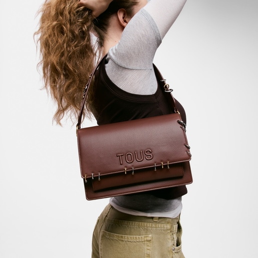 Medium brown Crossbody bag TOUS Audree Earrings