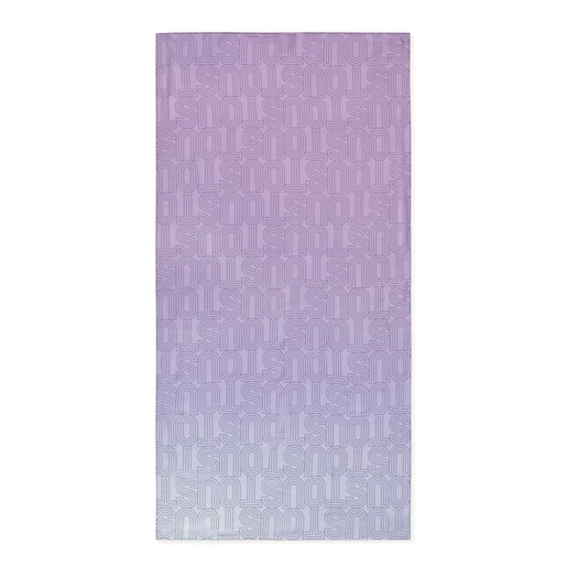 Mauve Foulard TOUS Lines Gradient Repeat