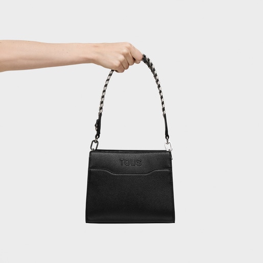 Small black Audree Shopping bag Saffiano