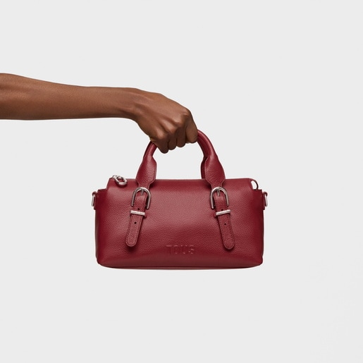 colored leather Bowling bag TOUS Buckles