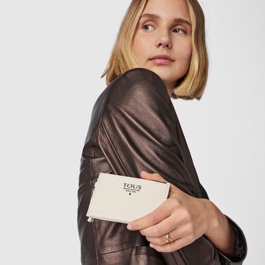 Beige TOUS Pop Change purse-cardholder