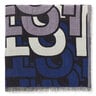 Foulard en jacquard bleu TOUS Vera