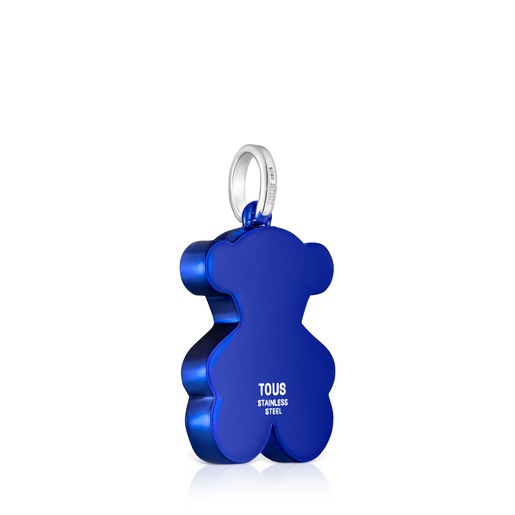 Medium blue steel bear Pendant Sweet Dolls