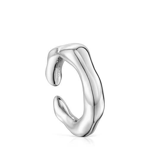 Anillo abierto de plata Tabit