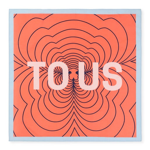 Light blue Bandana scarf TOUS Maar