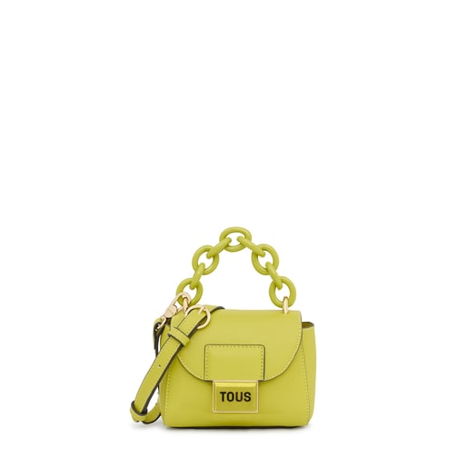 Mini sac à bandoulière TOUS Sylvia citron vert