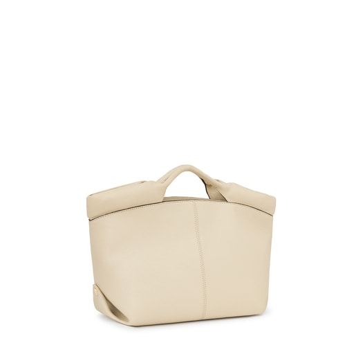 Medium beige leather TOUS Balloon Tote bag