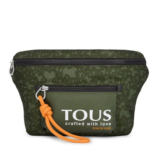khaki mini bag