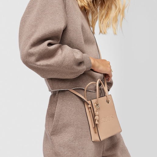 Mini taupe XS TOUS Pop Handbag