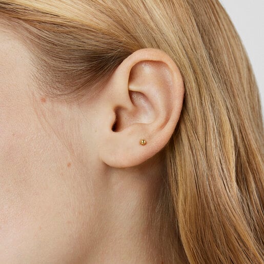 Gold ball Ear piercing Les Classiques | TOUS