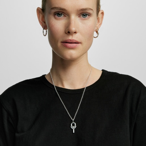 TOUS MANIFESTO Pendant in silver