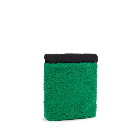 Green TOUS Empire Fur Minibag