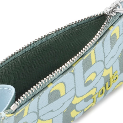 Light blue Change purse-cardholder TOUS MANIFESTO