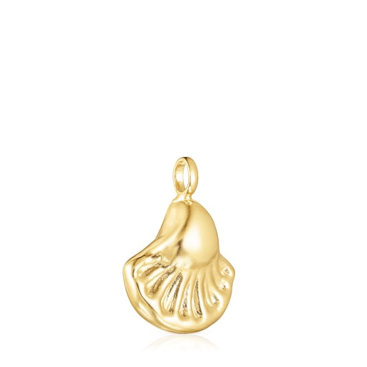 Pendentif Oceaan coquillage petit en argent vermeil